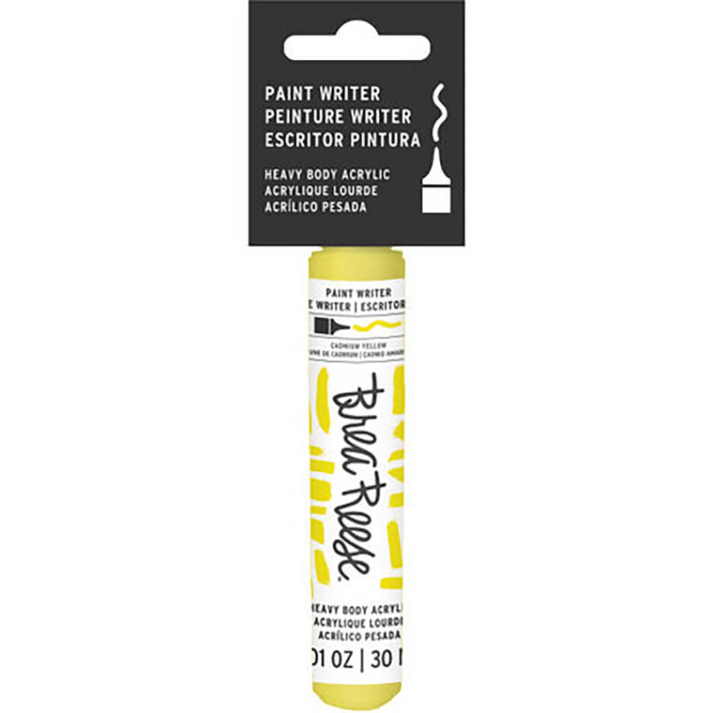 Brea Reese Heavy Body Acrylic Paint 30ml Cadmium Lemon Yellow