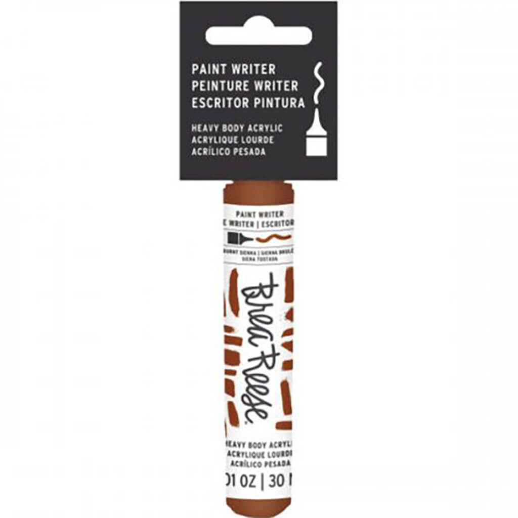 Brea Reese Heavy Body Acrylic Paint 30ml Burnt Sienna