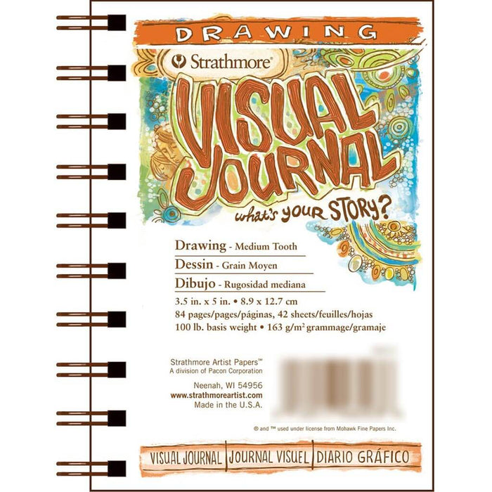 Visual Journal Drawing Pad 3.5in x 5in