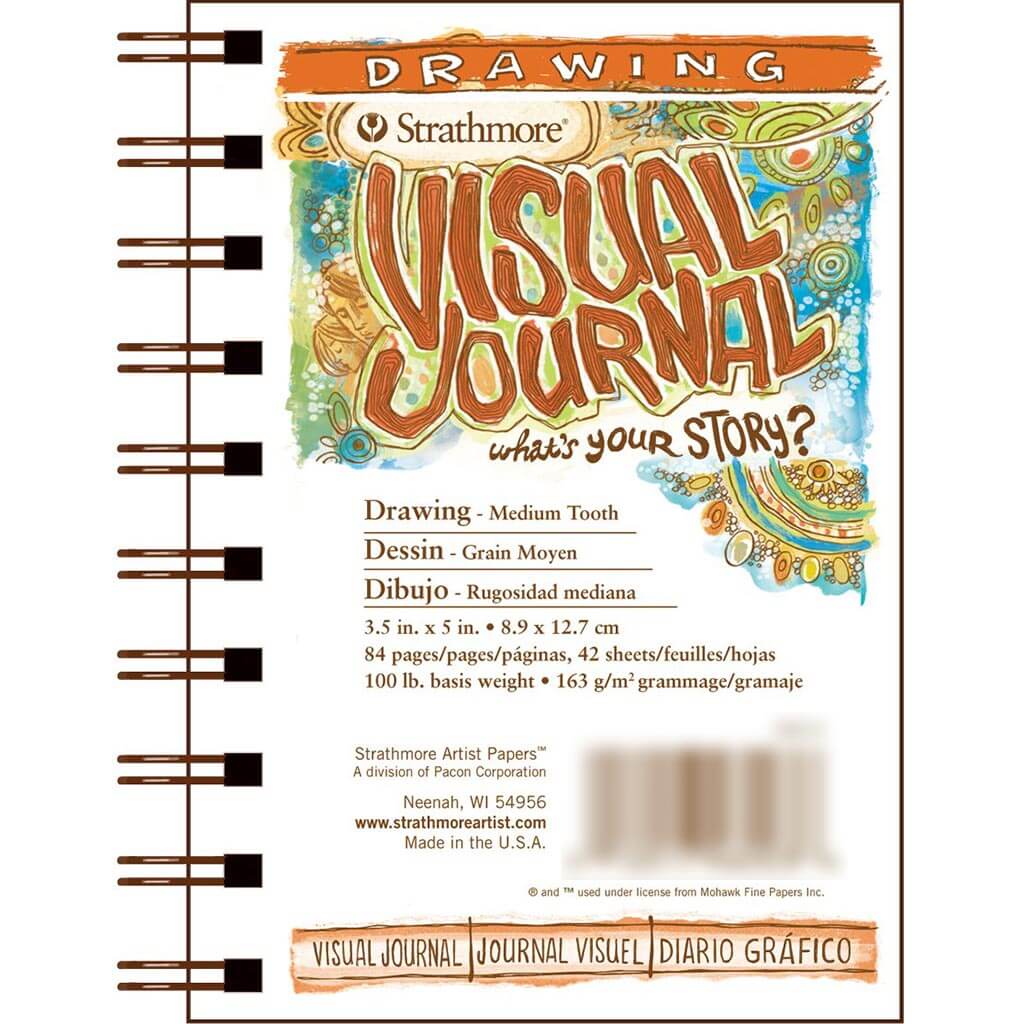 Visual Journal Drawing Pad 3.5in x 5in