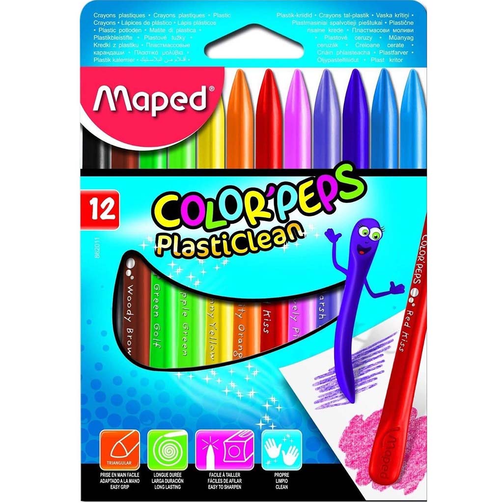 COLOR&#39;PEPS PLASTICLEAN CRAYONS 