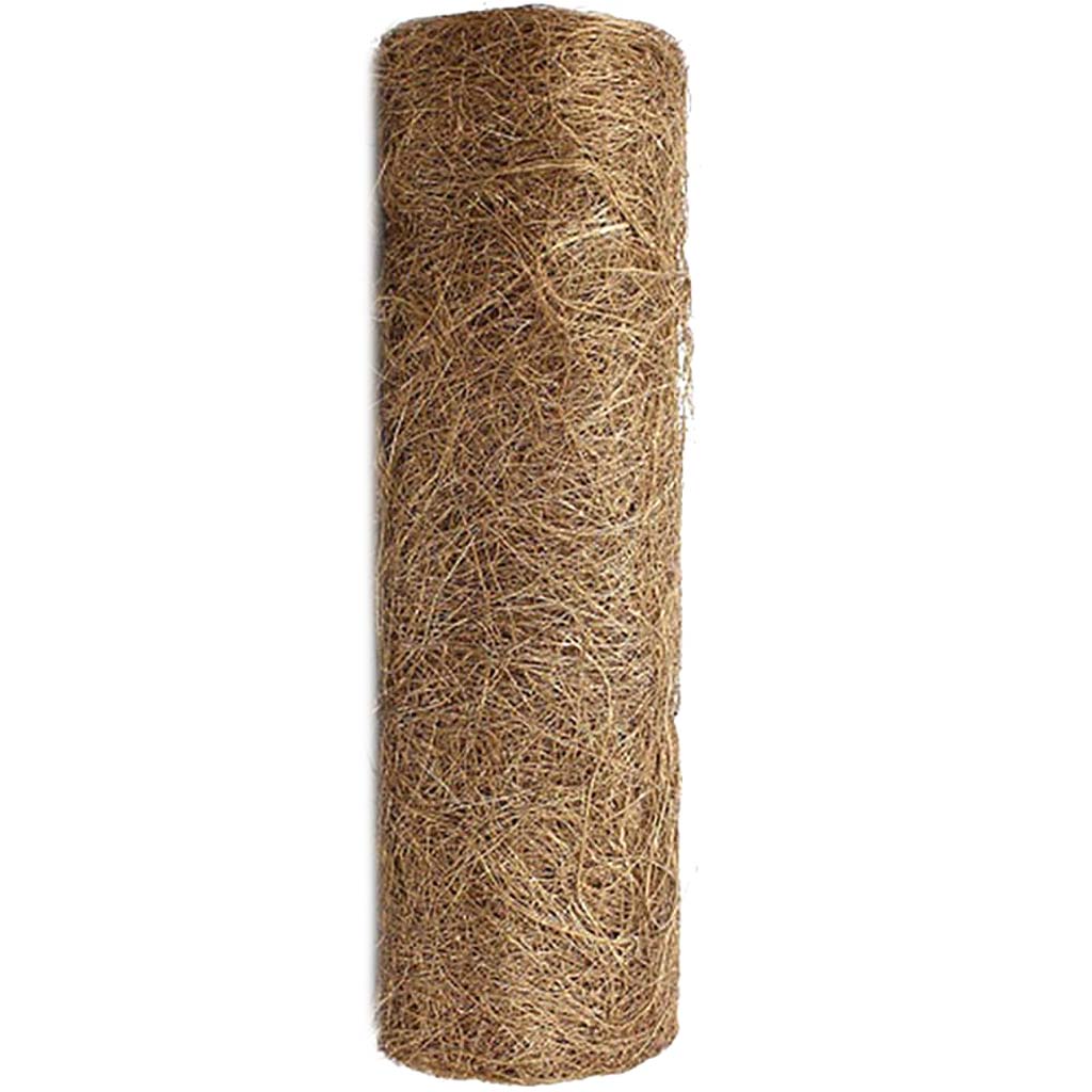 Metallic Abaca Scrunch Roll Copper 19in