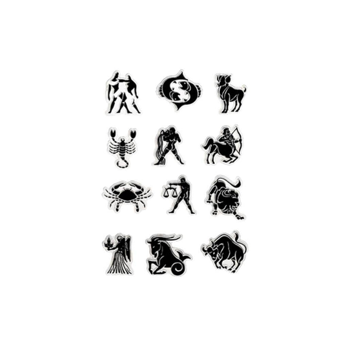 CLEAR STAMPS HOROSCOPE REUSABLE/INTERCHANGEABLE 