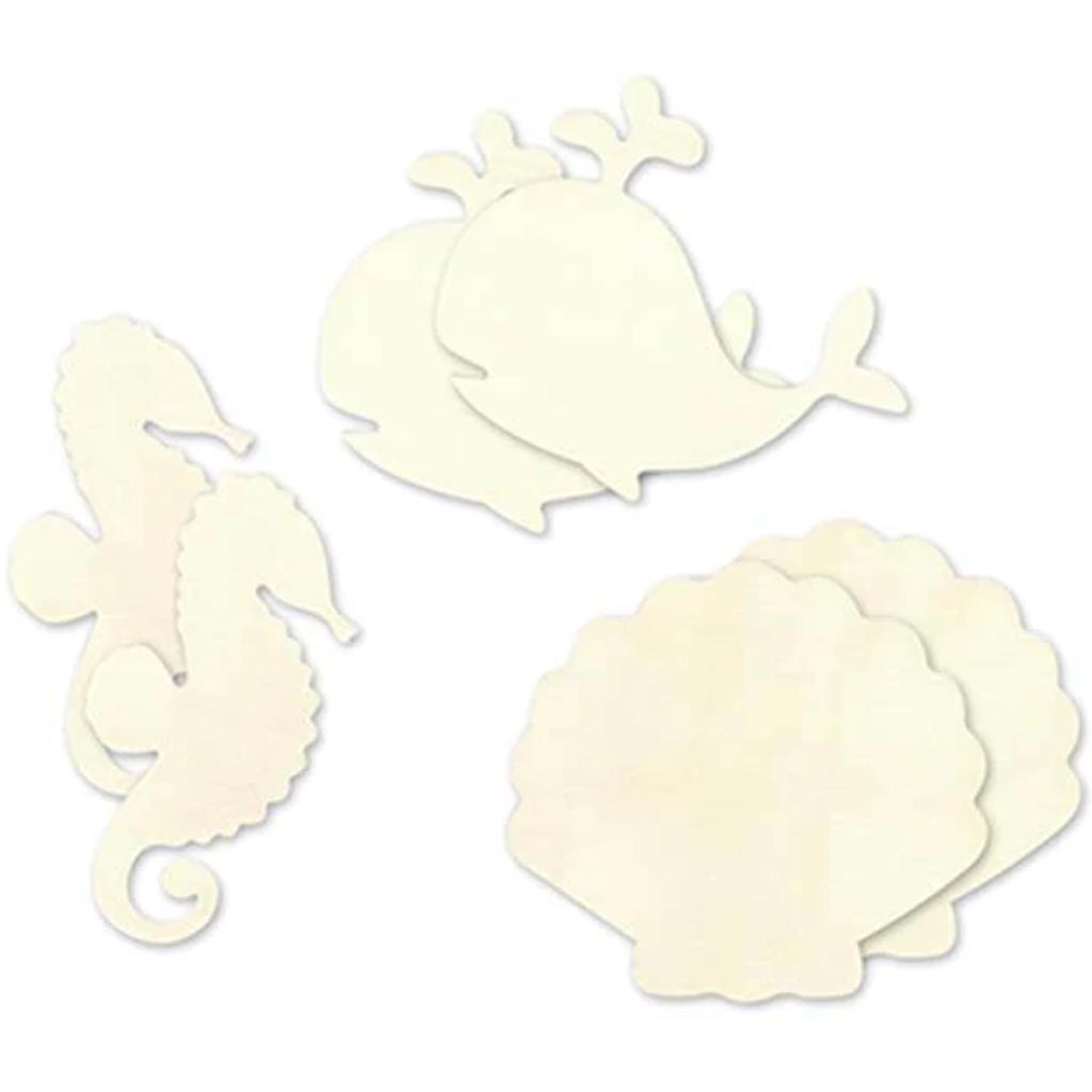 DIY WOOD CUT-OUTS SEA LIFE 