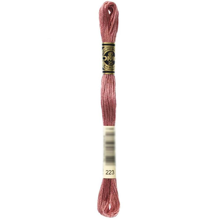 Dmc Embroidery Cotton Medium Shell Pink 8.27Yd 