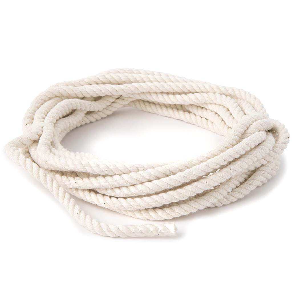 Cotton Craft Rope 1/4in x 20ft White