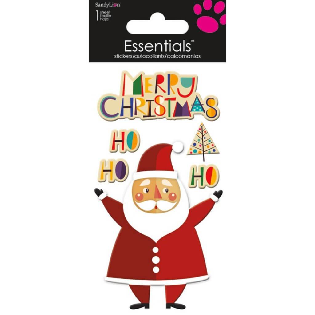 Santa Joy Sticker 