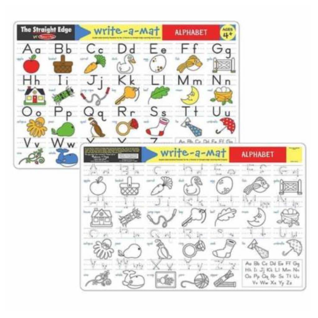 Write-A-Mat Alphabet 