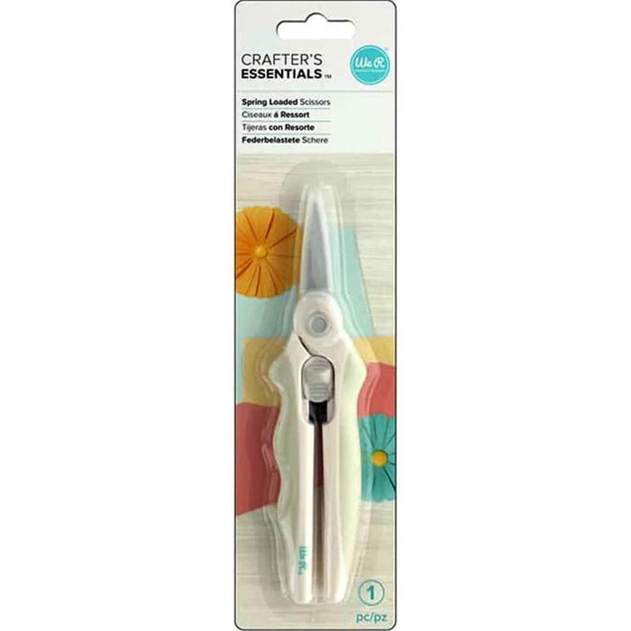 We R Makers Spring Micro-Tip Scissors with Stainless Steel Blade