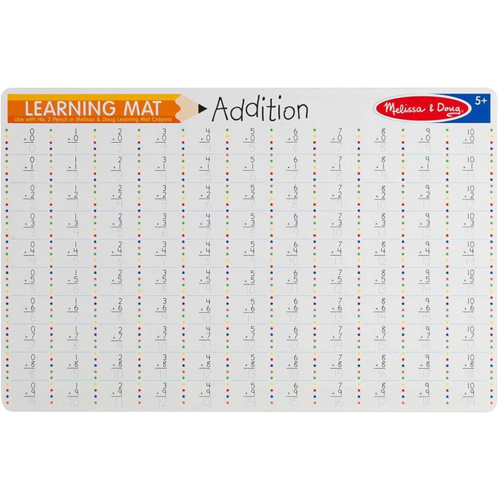 Write-A-Mat Addition Problems