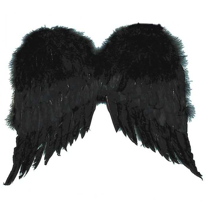 Feather Wings 36in Black
