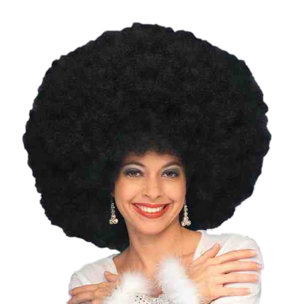 Wig Afro Black Deluxe Jumbo