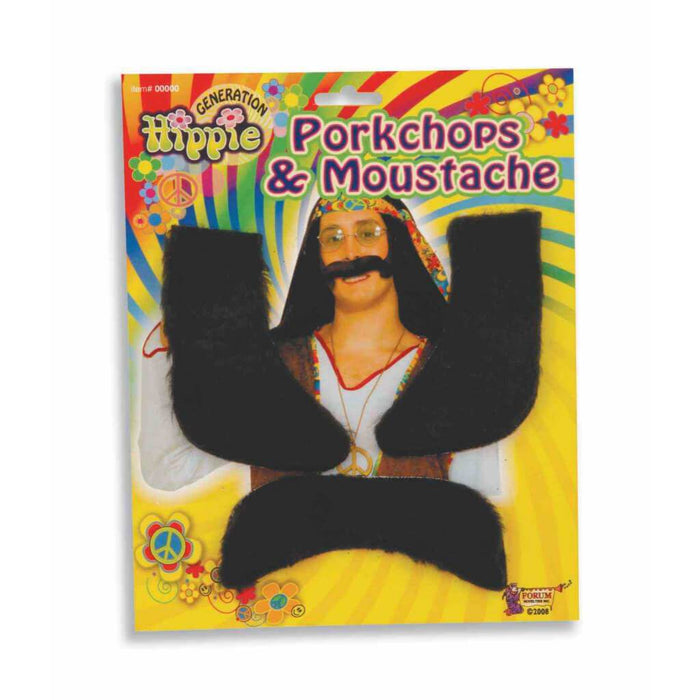 HIPPIE PORKCHOPS & MOUSTACHE 