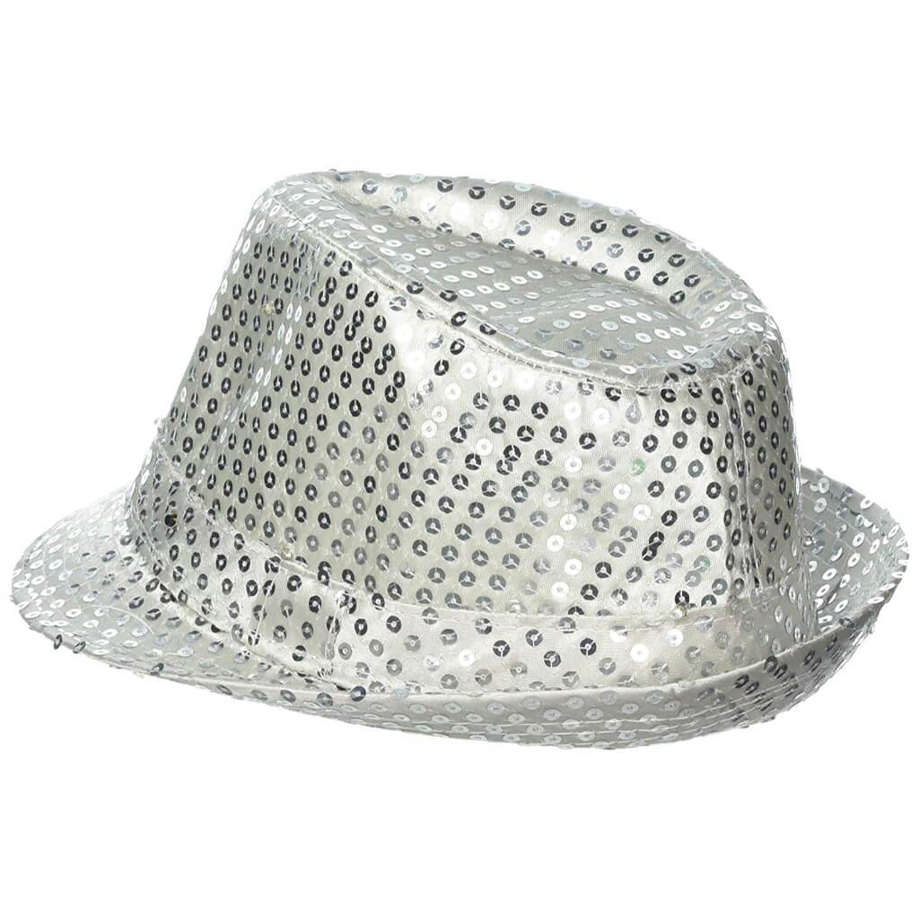 Sequin Hat with Lights