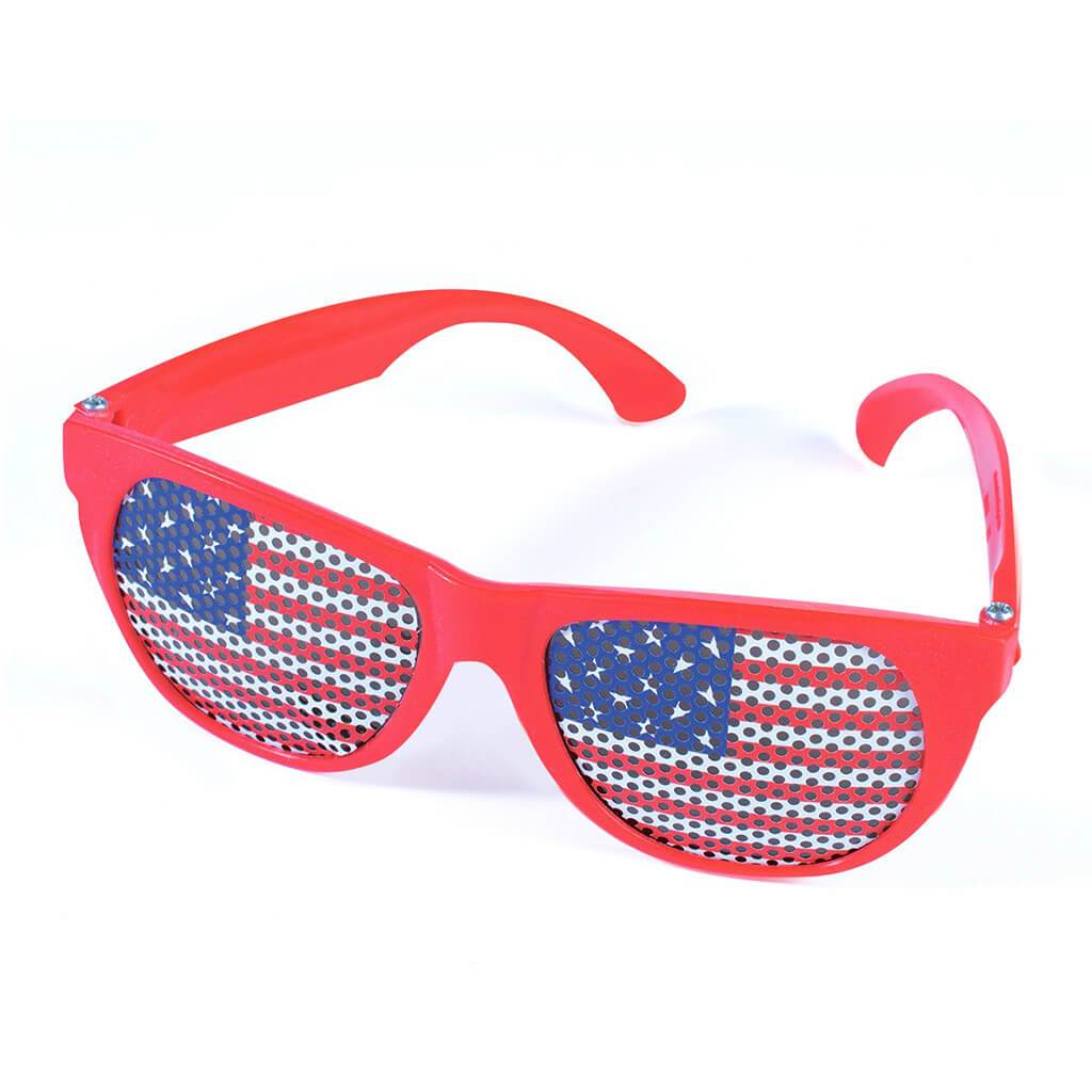 Patriotic Flags Glasses 