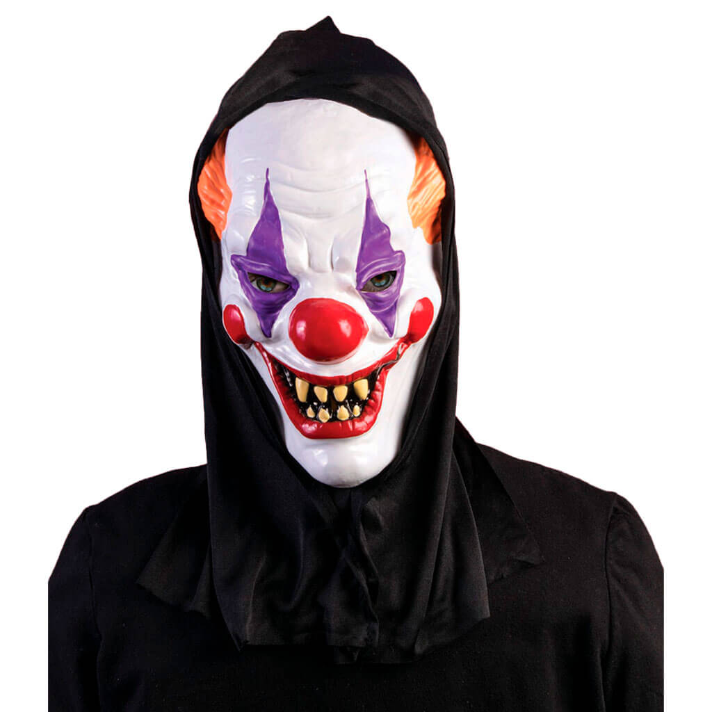 Hooded Clown Mask