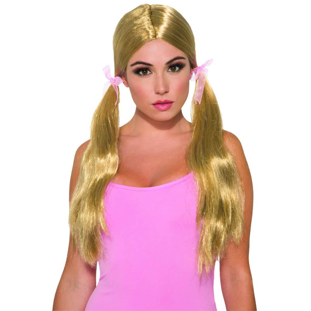 Long Pigtail Adult Wig