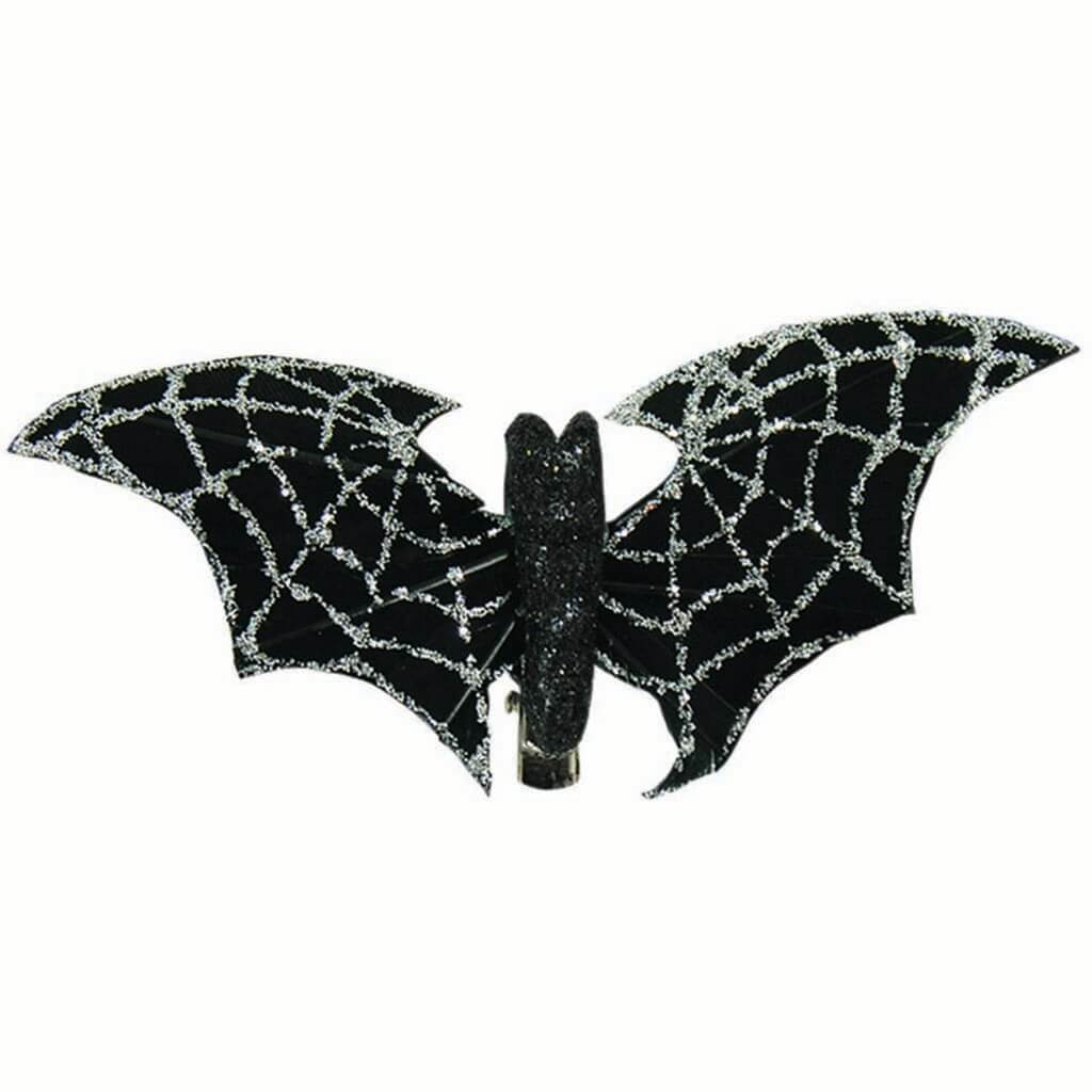 Bat Glitter Hair Clip