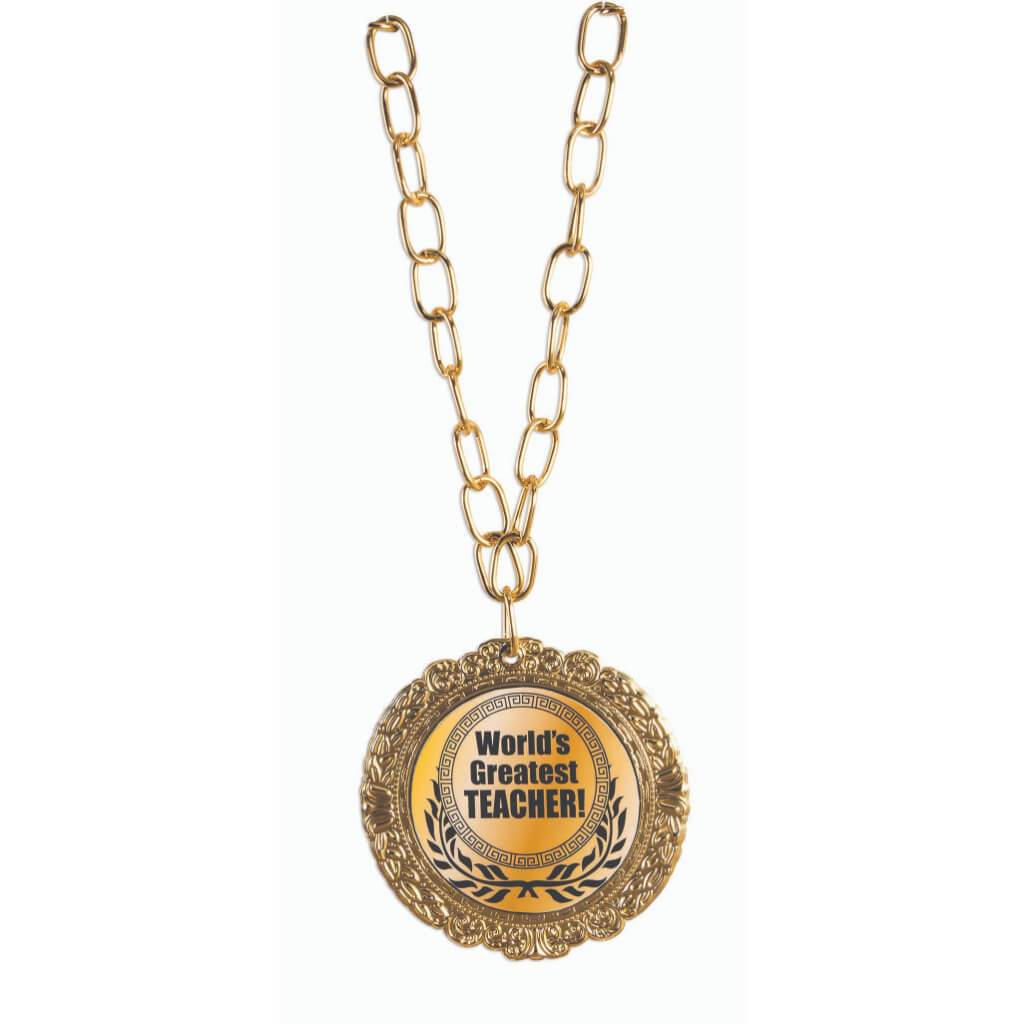 World Greatest Teacher Award Medal