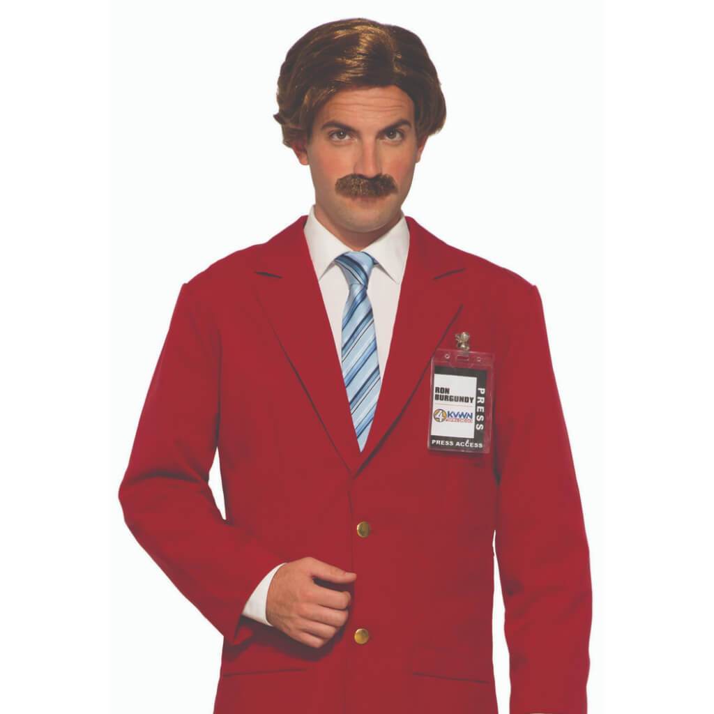 Anchorman Moustache and Wig