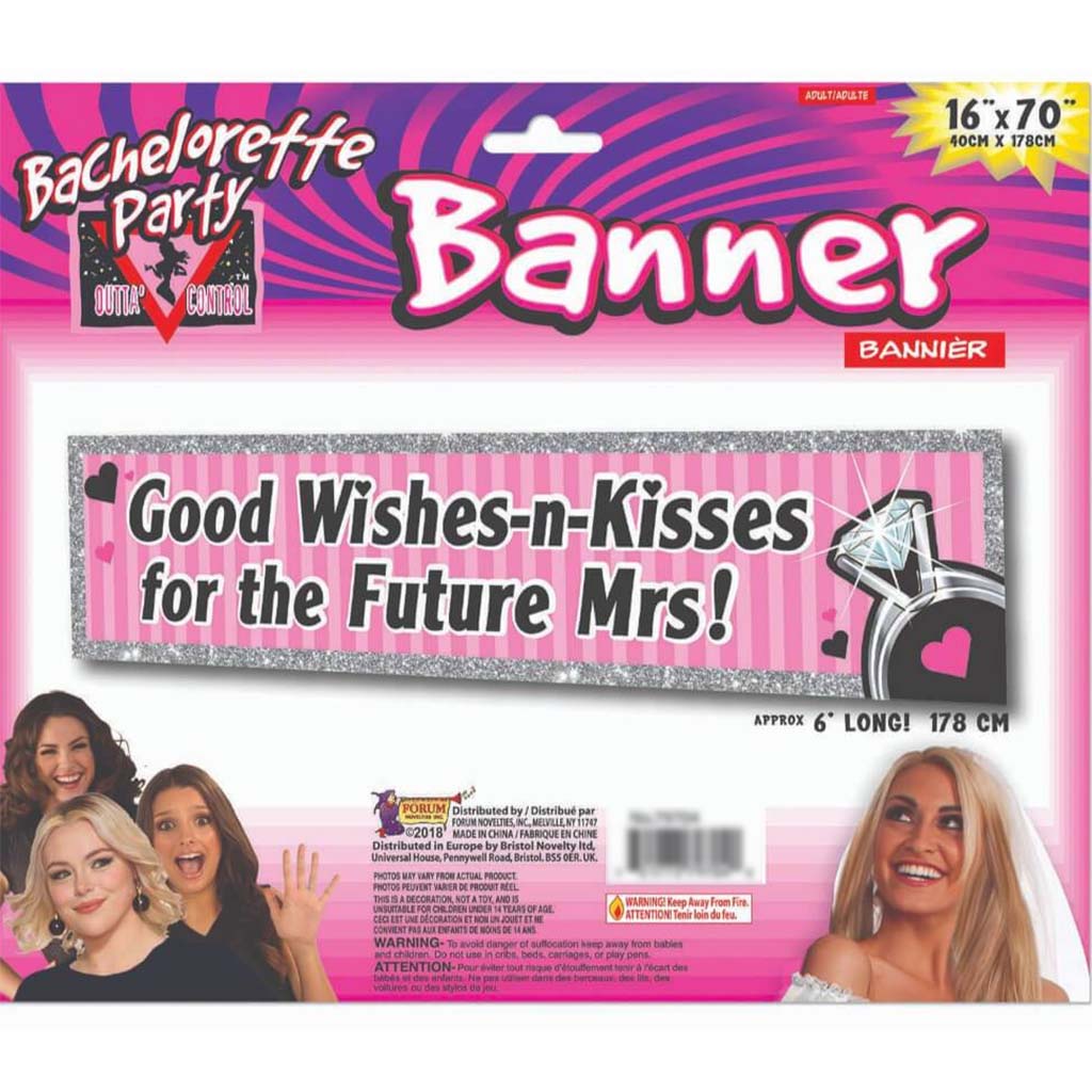 Good Wishes Bachelorette Banner