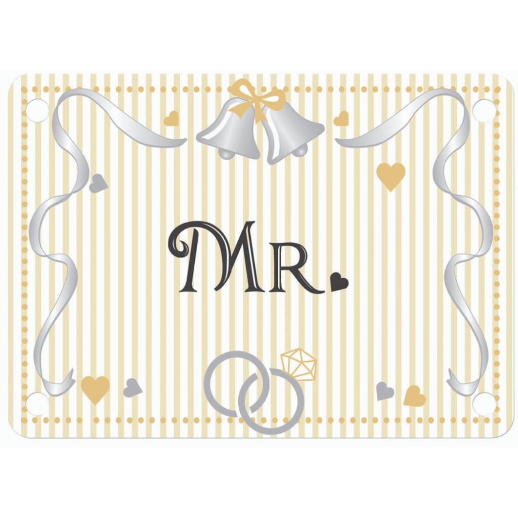 Mr. and Mrs. Wedding Chair