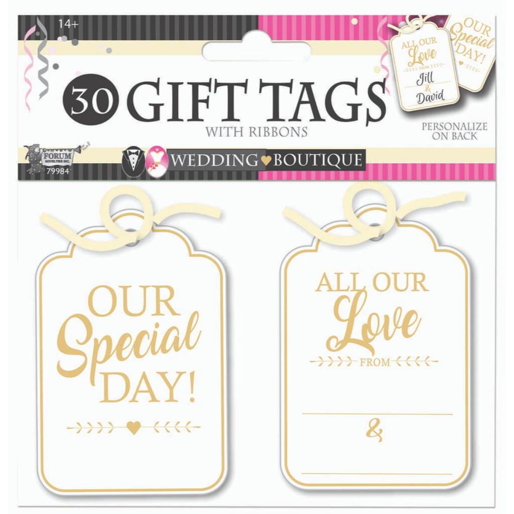 Wedding Party Gift Tags