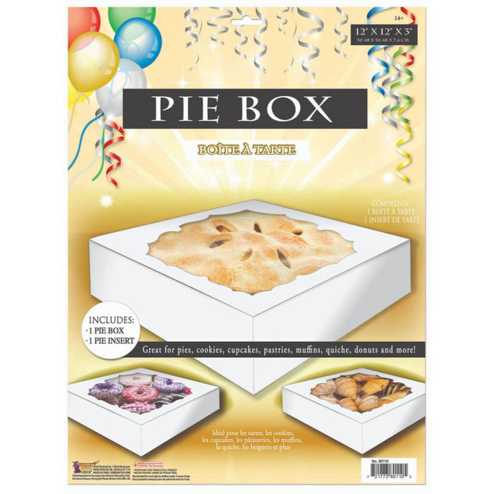 Plain White Pie Box