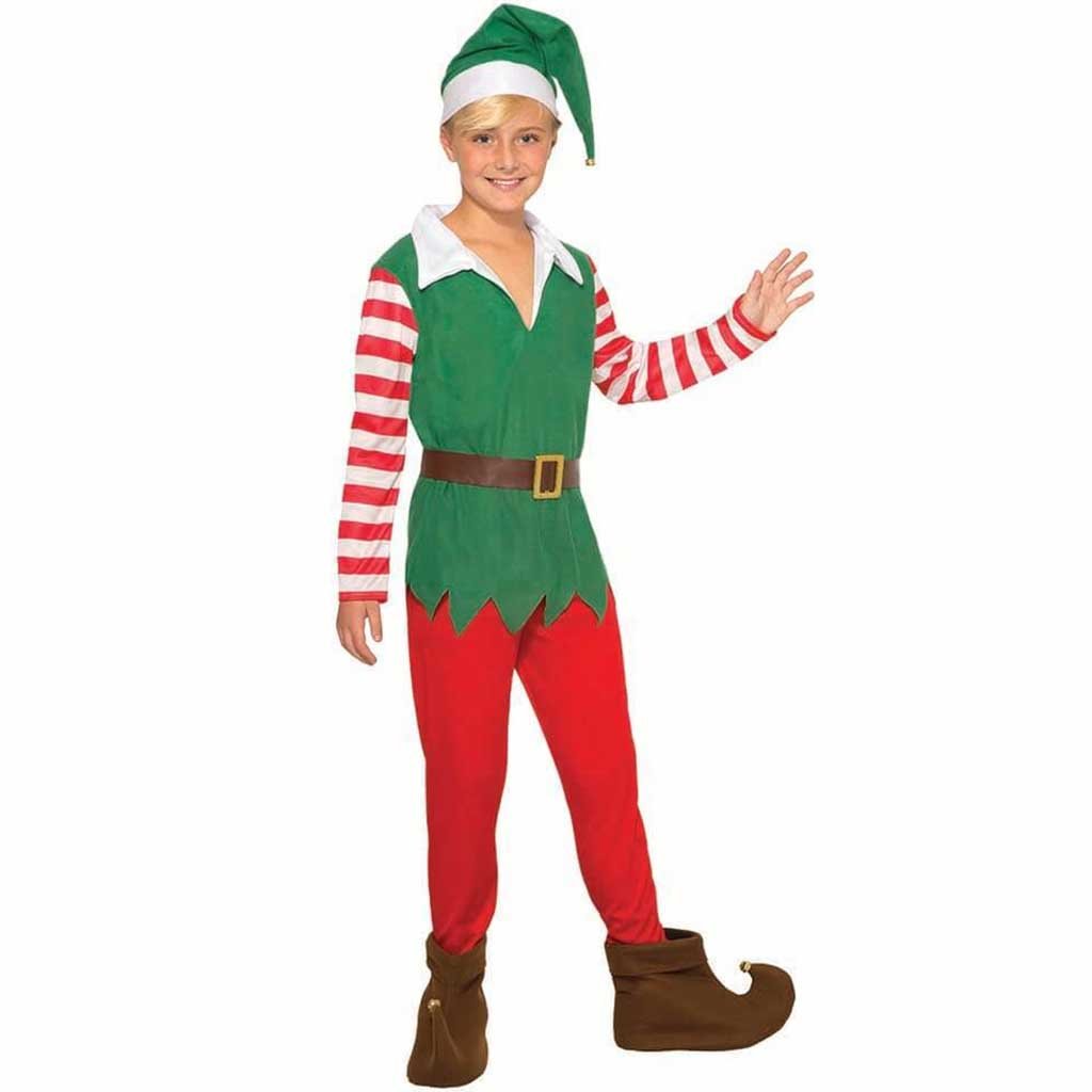 Santa&#39;s Helper Elf Child Costume