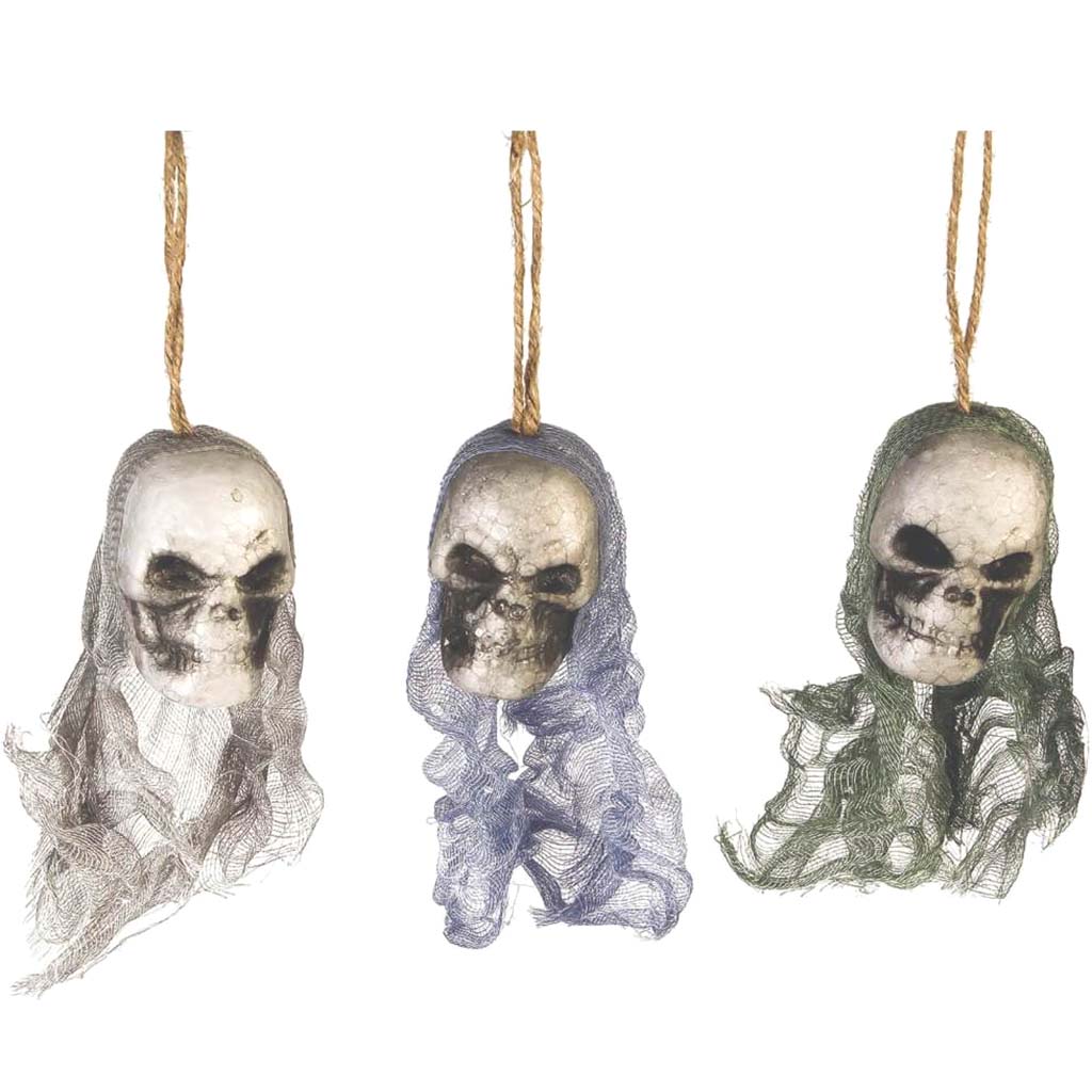 Skull Decoration Set 3pcs