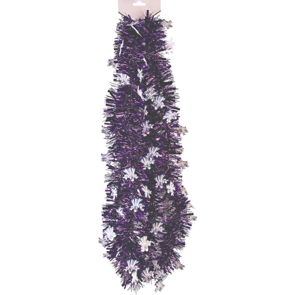 Ghost Tinsel Garland 9in