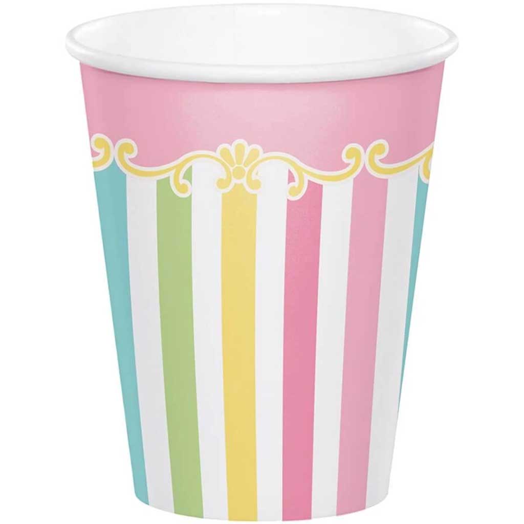 Carousel Cups 9oz, 8ct