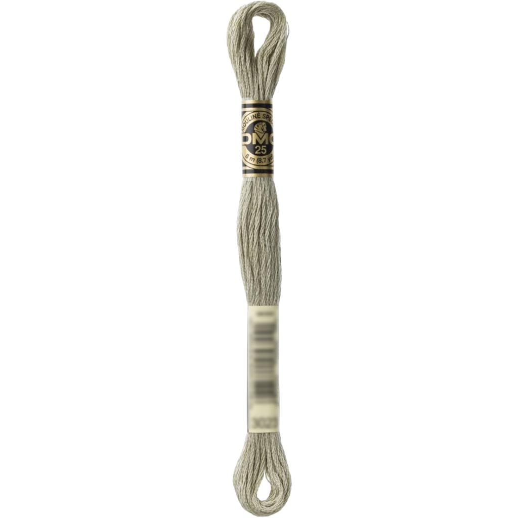 DMC Embroidery Cotton 8.7yd Light Brown Grey