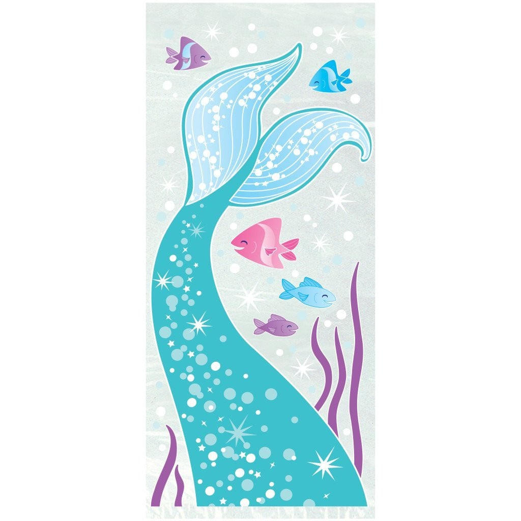 Cellophane Bags 5in x 11in 20ct, Mermaid 