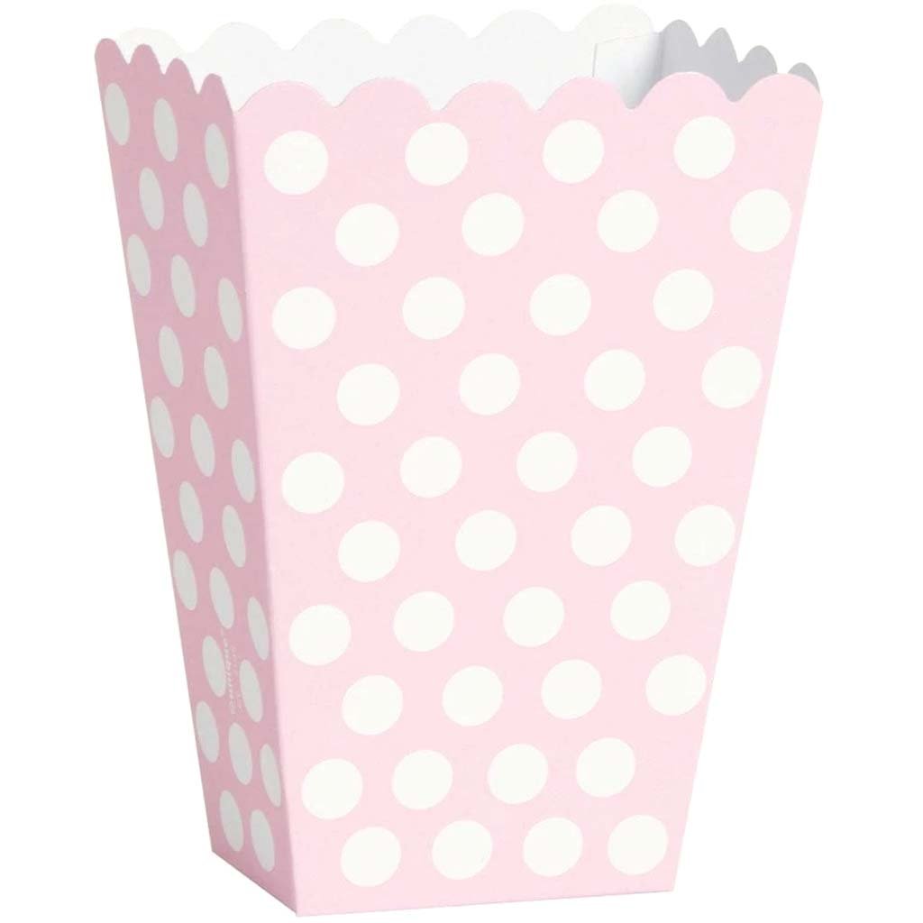 Treat Boxes 8ct, Lovely Pink Dots 