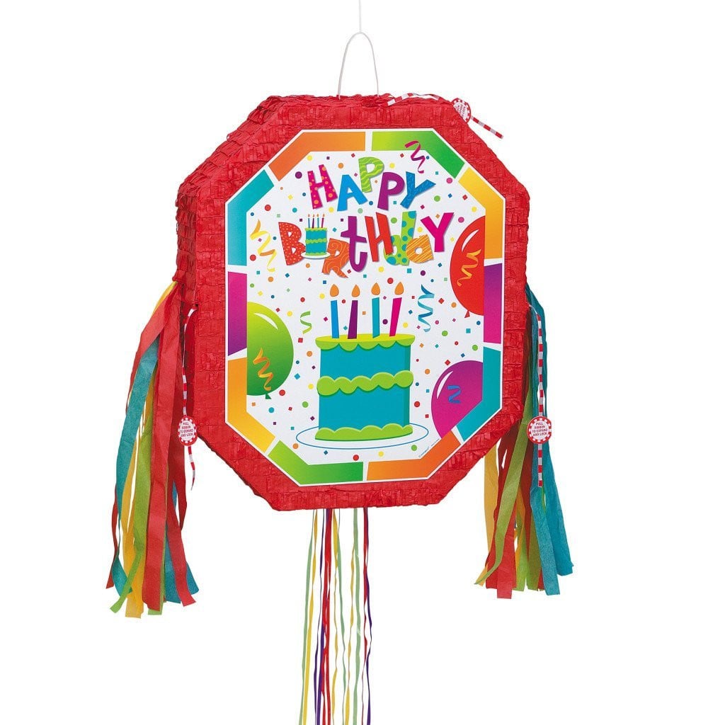 Pull Pop Out Pinata, Birthday Jamboree Cake 