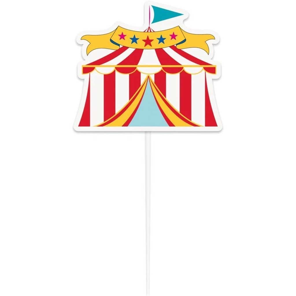 Cake Topper Circus Tent 