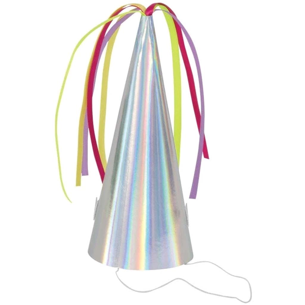 Unicorn Horn Party Hat, 8ct