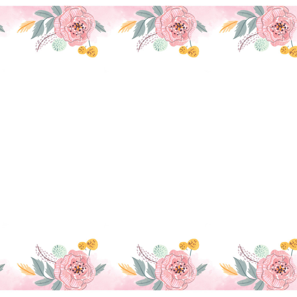 Rectangular Table Cover, 54in x 84in Paintd Floral 