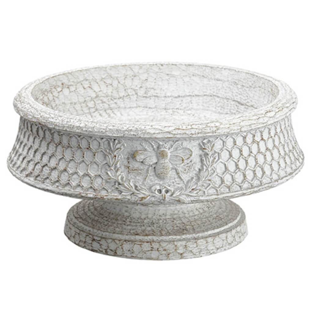 6.5H12"D Bee/Honeycomb Urn 