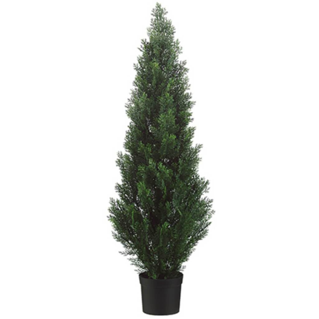 48"Cedar Topiary In Pot Gr 