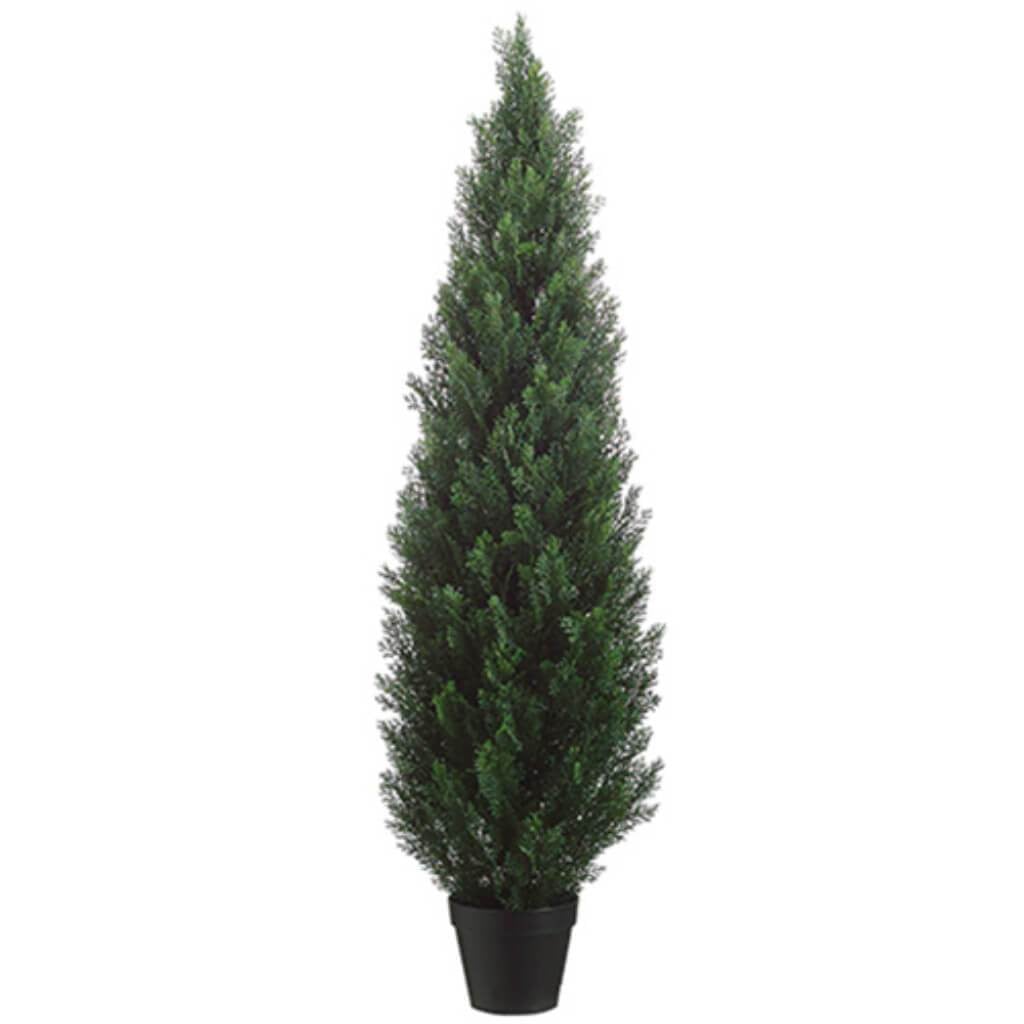 60&quot;Cedar Topiary In Pot(Kd)Gr 