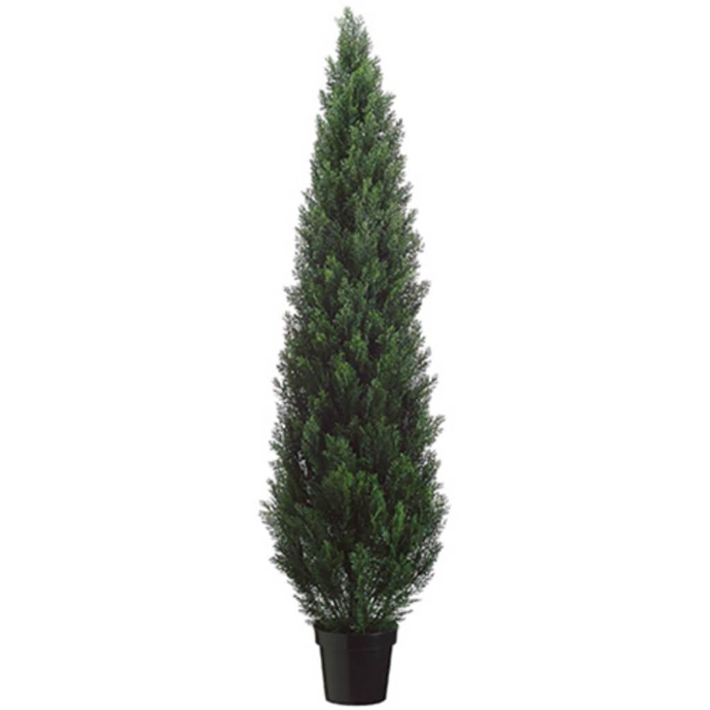 72&quot;Cedar Topiary In Pot(Kd) Gr 