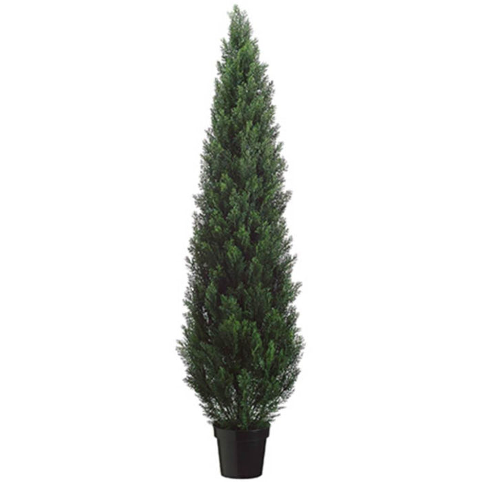 72"Cedar Topiary In Pot(Kd) Gr 