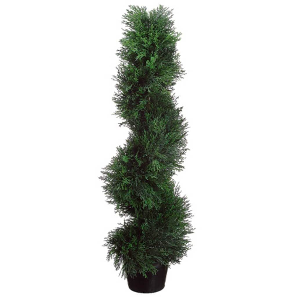 3'Spiral Cedar Topiary(P)Gr 