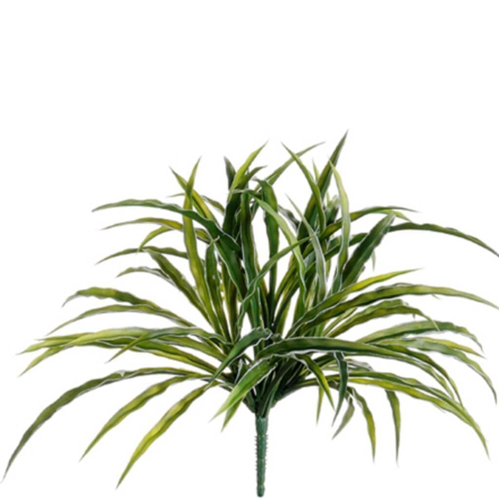 13&quot;Grass Bush Gr/Wh 