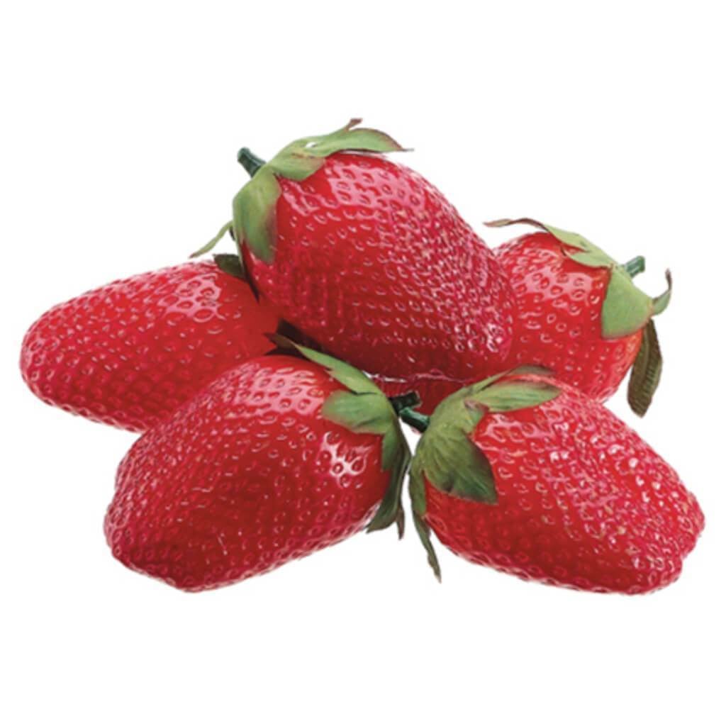 2.5"Soft Strawberry (5/Bag) Re 
