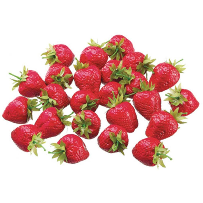 1.75X1.75"Lg Pvc Strawberry 