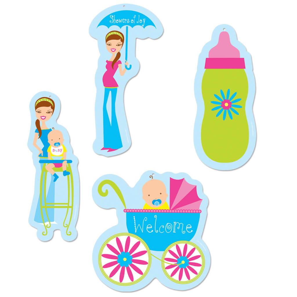 Showers Of Joy Cut-Outs