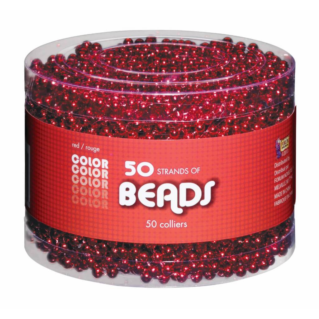 Bucket of Bead Necklaces 50pcs